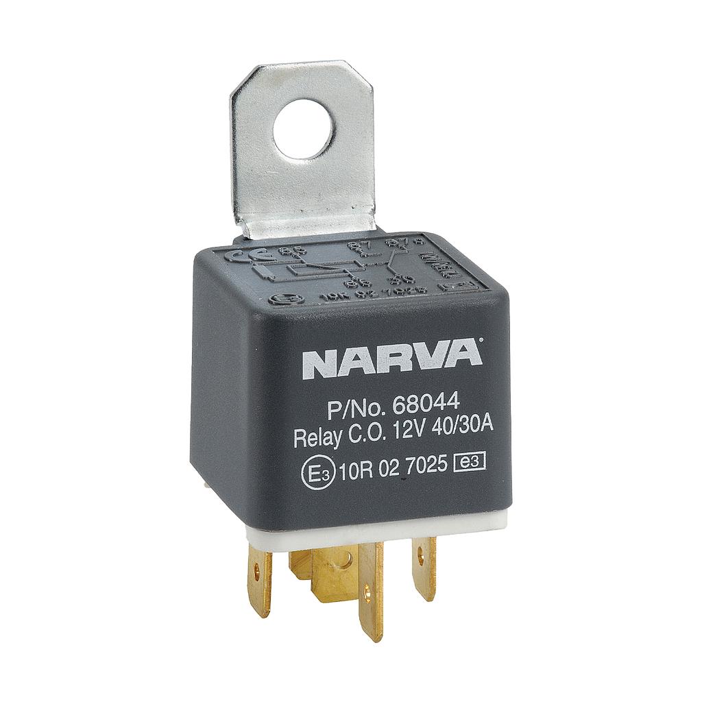 [68044BL] Narva 12V 40A/30A 5 Pin Relay