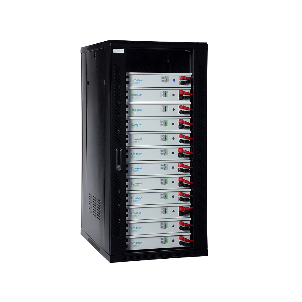 [PIR12C] Powerplus Ip21 Indoor Battery Cabinet -  12 X Eco Or Life Batteries