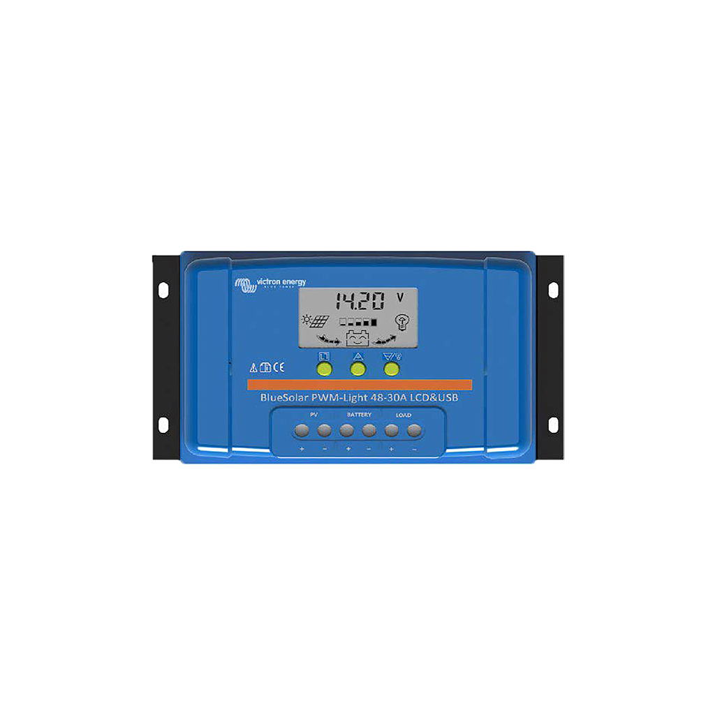 [SCC010030050] BlueSolar PWM - LCD & USB 12/24V-30A