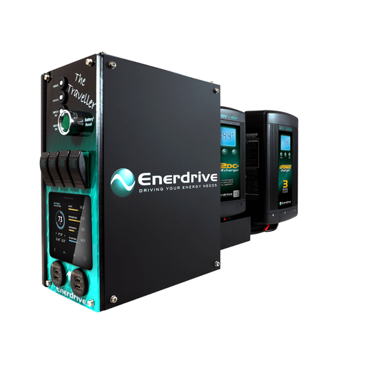 [K-TRAVELLER-02] Enerdrive Traveller System 40AC 40DC with Simarine PICO