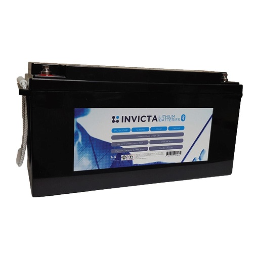 [SNL12V200BT] Invicta Lithium 12V 200Ah LiFePO4 Battery (Bluetooth)