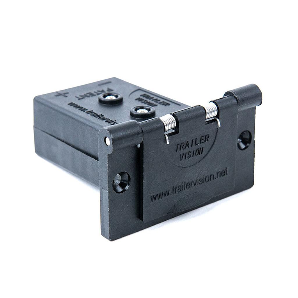 Trailer Vision 50A Flush Mount Hard Cover Slim
