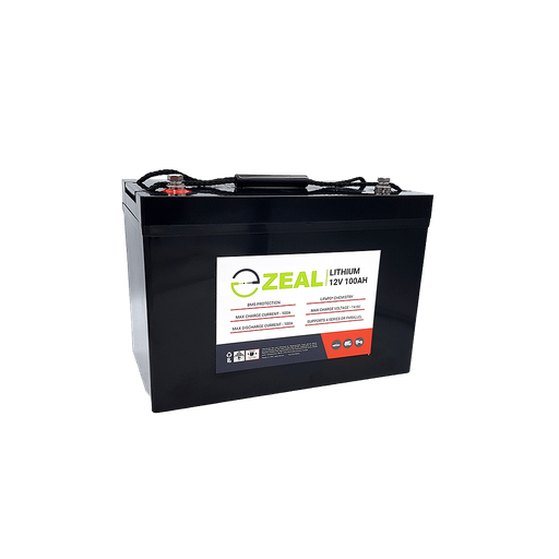 Zeal 12V 100Ah LiFePO4 Battery