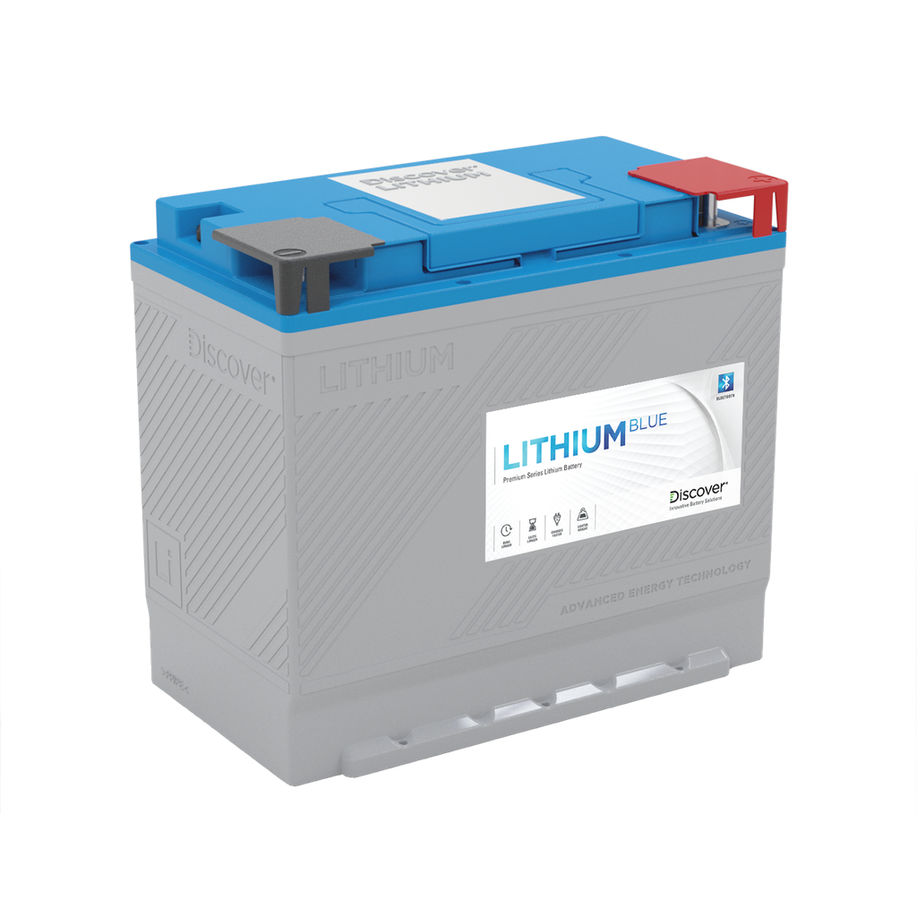 [DLB-GC12-12V] Discover Lithium 12V 200Ah Blue Bluetooth Lifepo4 Battery