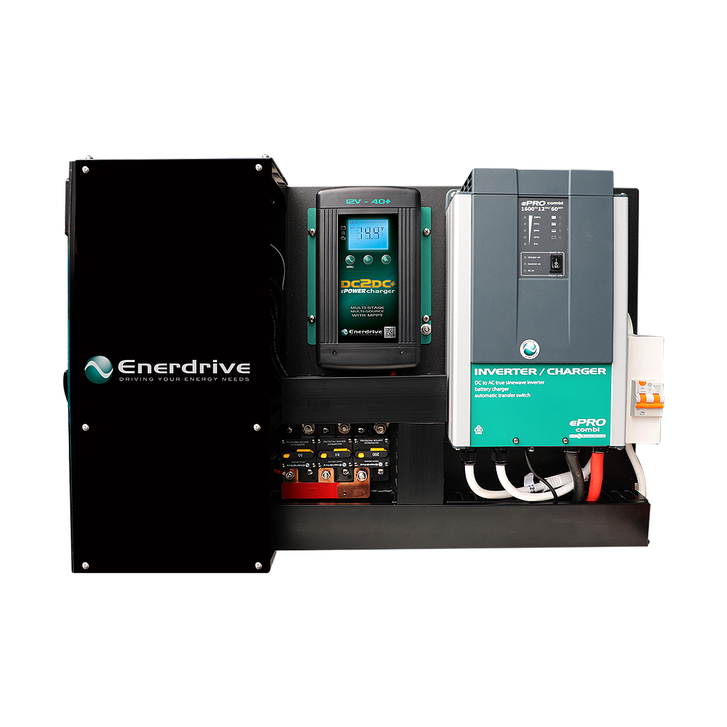 Enerdrive Wanderer Power System 40DC EPC1600 with Simarine SCQ50