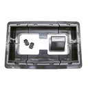 Alvolta 7 Piece Solar Panel Mounting Kit Black