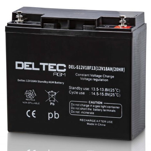 Deltec 12V 18Ah Standby AGM Battery