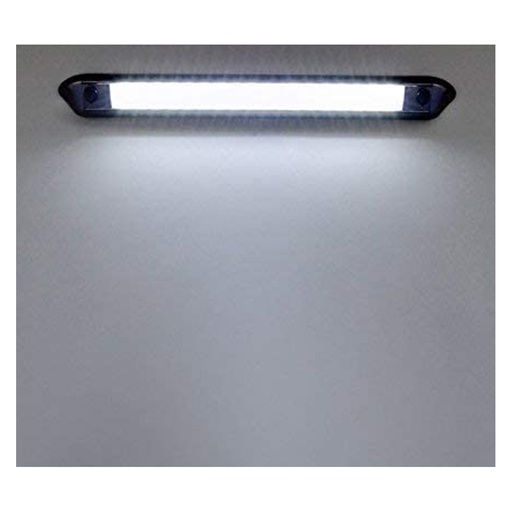 Dream Lighting 12V LED Awning Light 250mm Black (PC Lens)