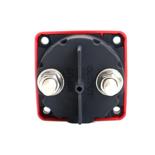 [AS483001KR] Alvolta Single Circuit On-Off Battery Switch with Key (Red)
