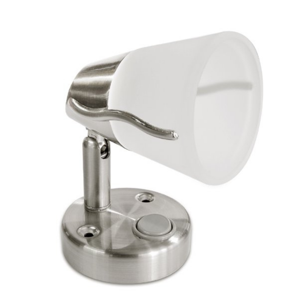 Dream Lighting 12V Warm White LED New Stylish Glass Swivel Reading Light
