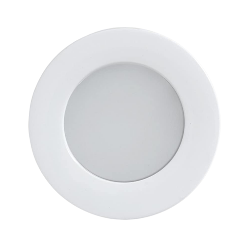 [0016001C] Dream Lighting 12V Cool White LED Recessed Mount Dot-Free Downlight 70mm White Shell