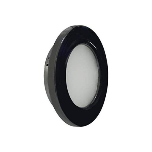 [0016021C] Dream Lighting 12V Cool White LED Recessed Mount Dot-Free Downlight 70mm Black Shell