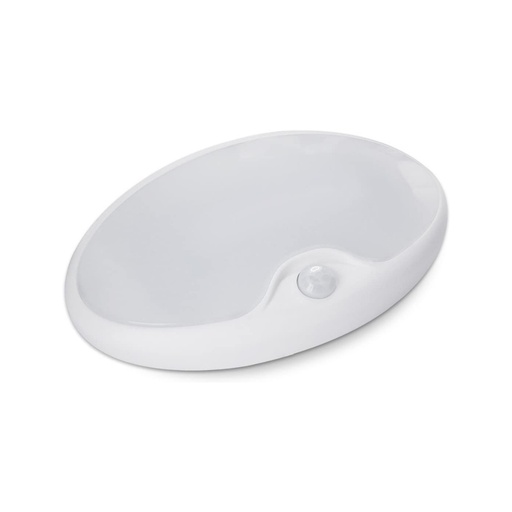 [0016043C-Sensor] Dream Lighting 12V Cool White LED RV Interior Double Pancake Light With Sensor