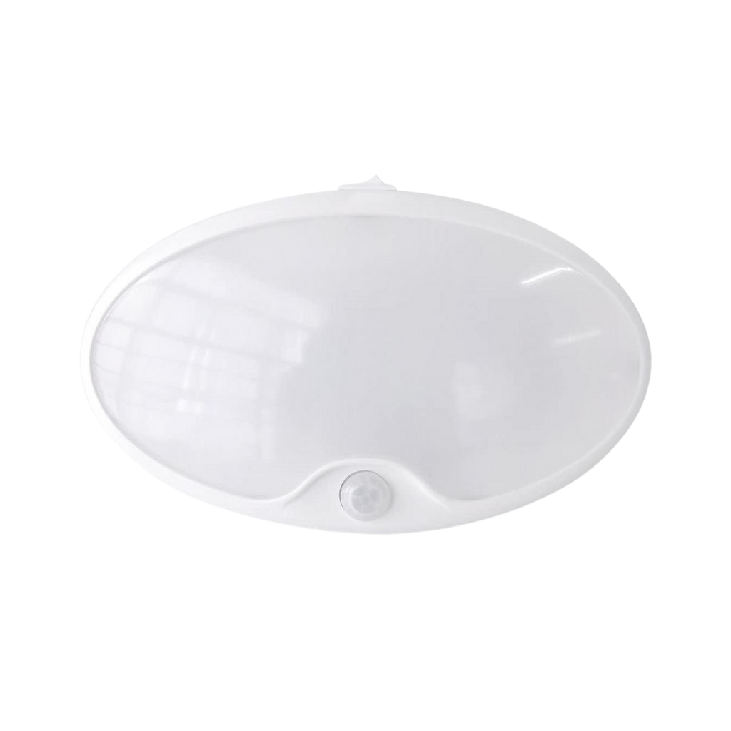 [0016043C-Sensor] Dream Lighting 12V Cool White LED RV Interior Double Pancake Light With Sensor