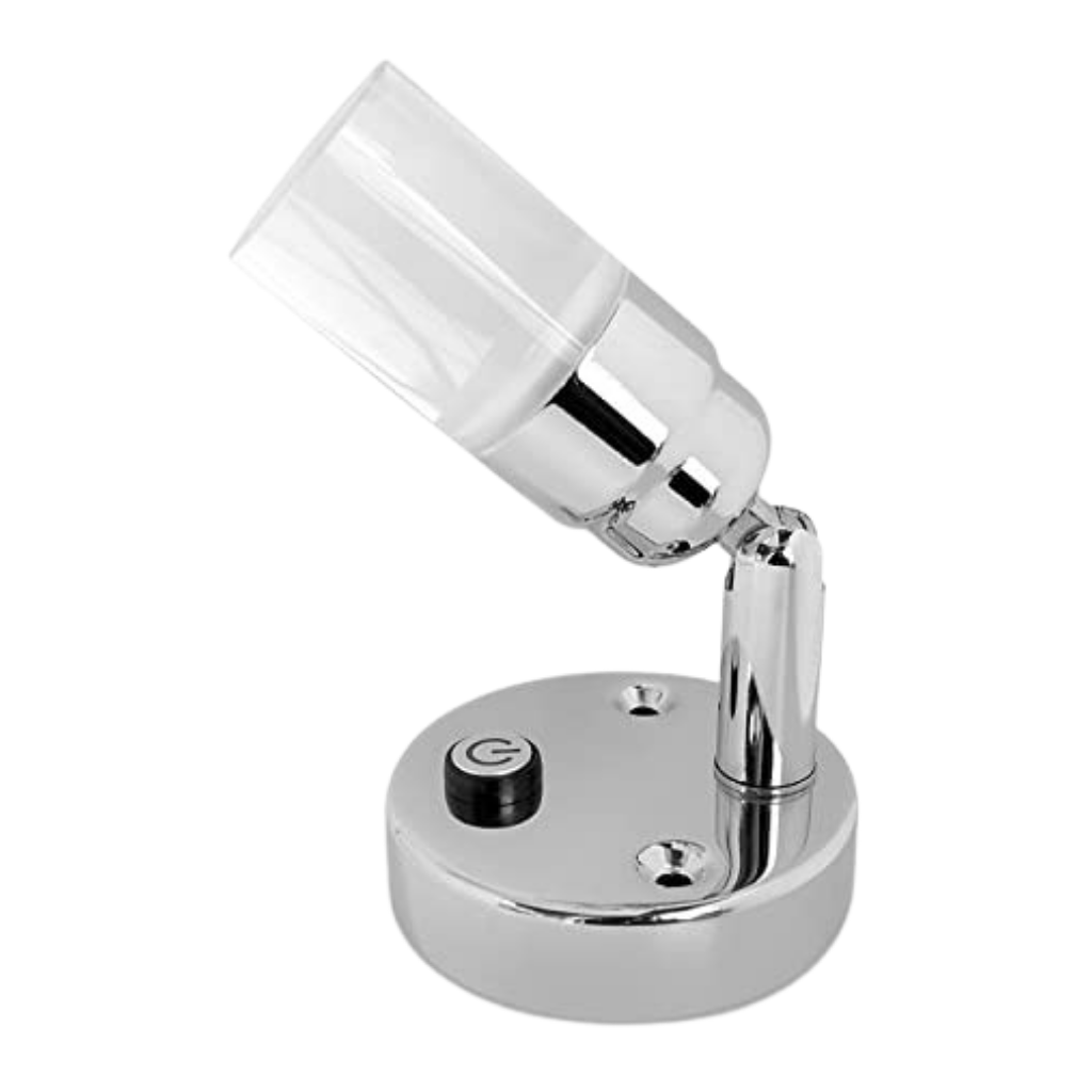 Dream Lighting 12V Cool White & Blue LED Swivel Joint Chart Reading Light