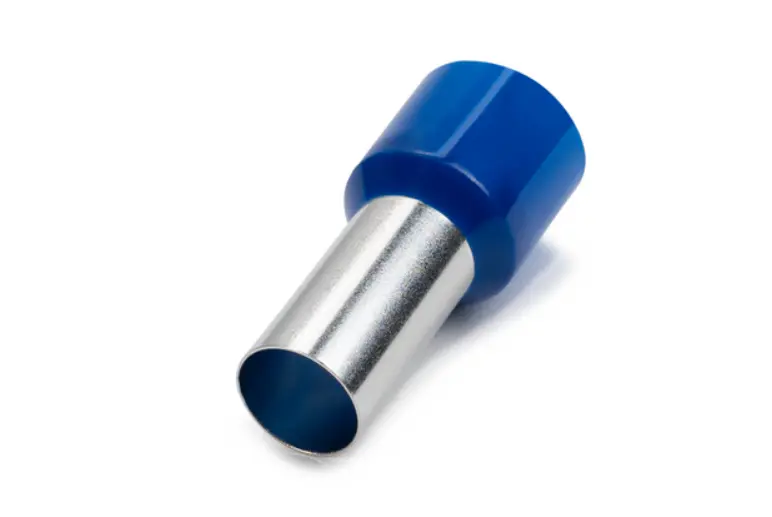 Bootlace Ferrule 50mm²  X 20mm Pin Blue