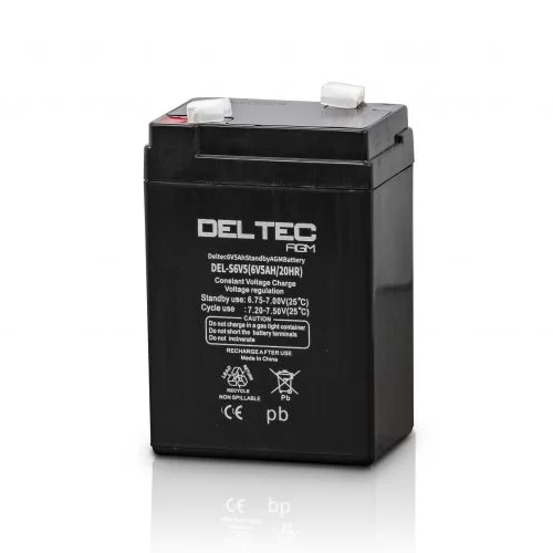 Deltec 6V 5Ah Standby AGM Battery