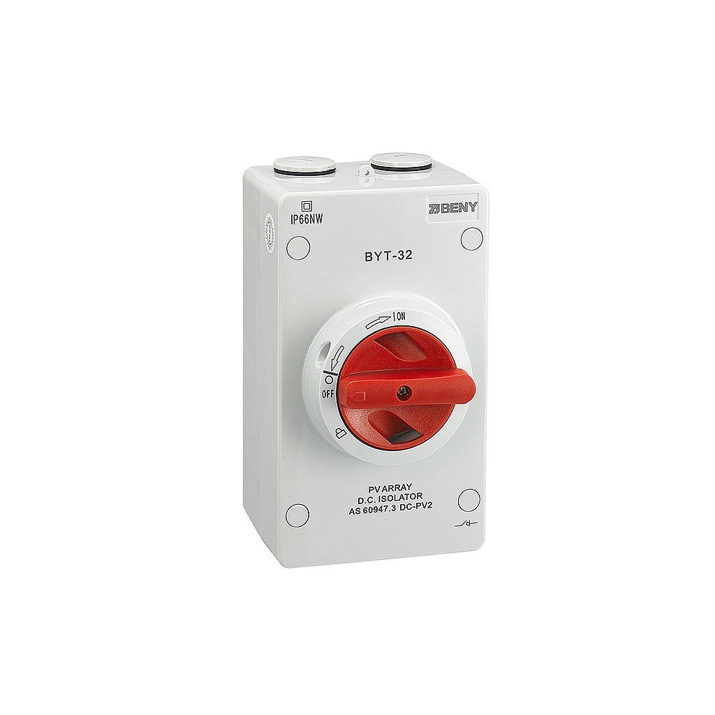 ZJ Beny 4 Pole 32A 1200V DC Isolator