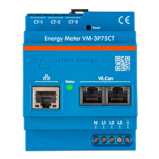[REL200200100] Victron Energy meter EM24 - 3 phase - max 65A/phase Ethernet