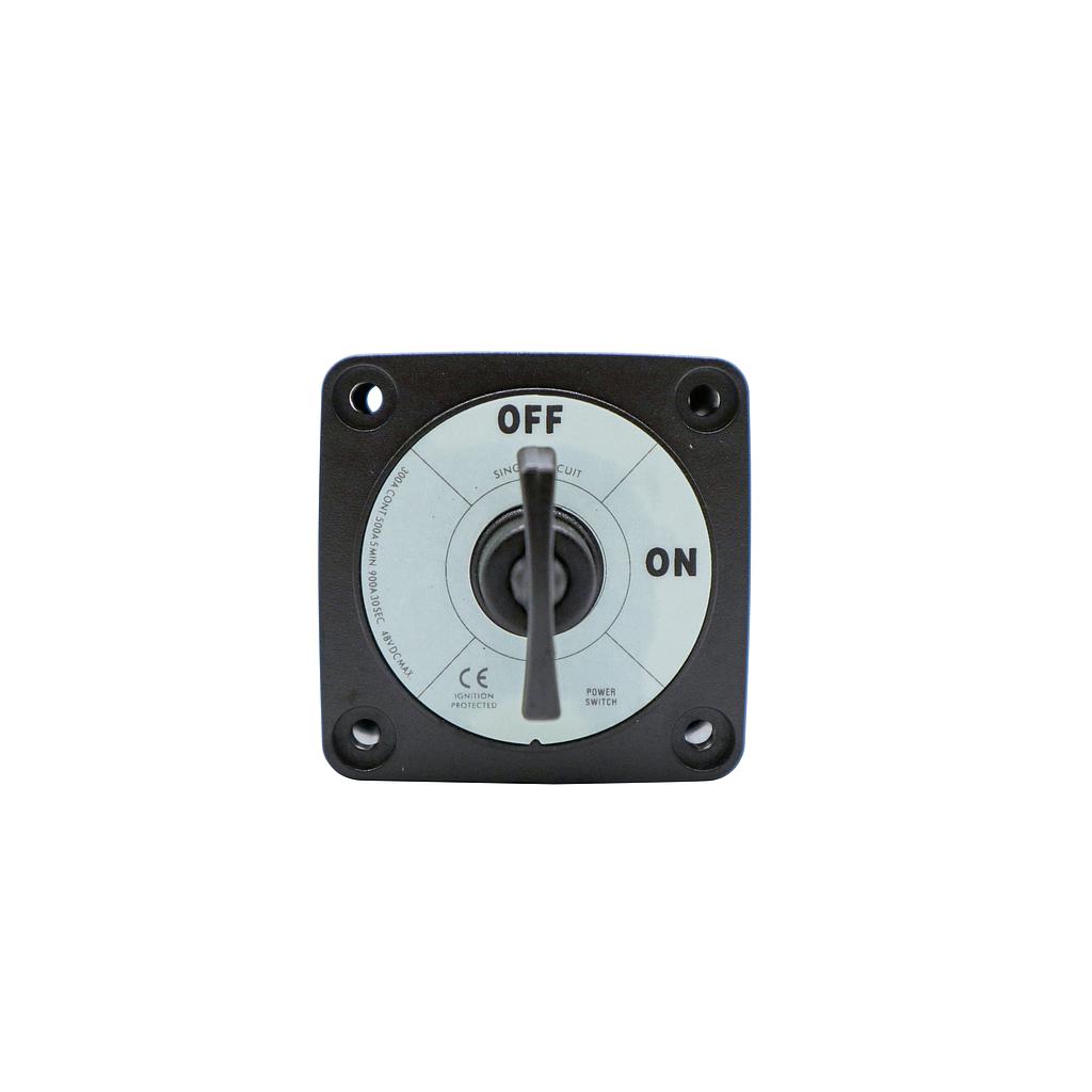 [AS483001KB] Single Circuit On-Off Battery Switch w/Key