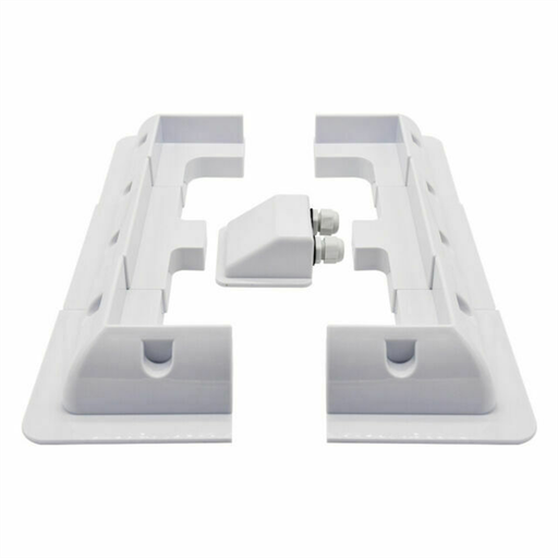 [AMB-7P] Alvolta White 7 Piece Solar Panel Mounting Kit