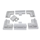 Alvolta 7 Piece Solar Panel Mounting Kit White