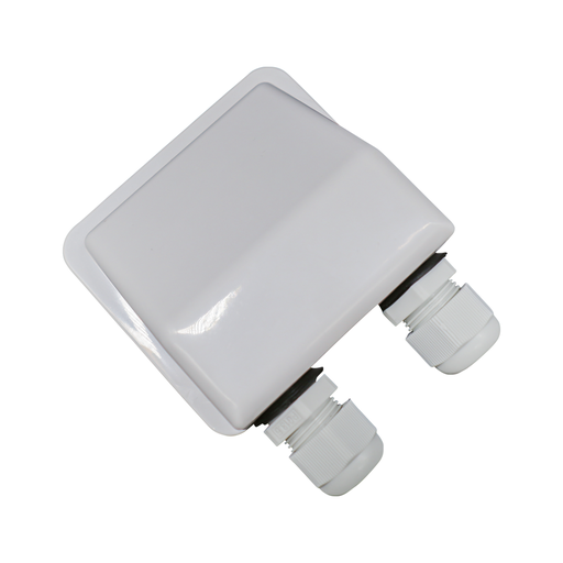 Alvolta Dual Entry Junction Box White