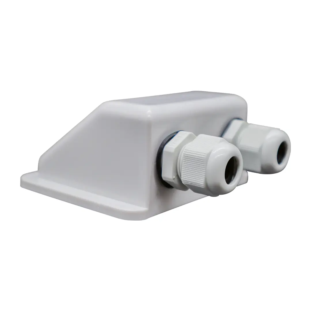 Alvolta Dual Entry Junction Box White