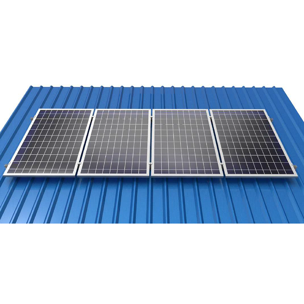Alvolta 4x Solar Panel Tin Roof Mounting Kit