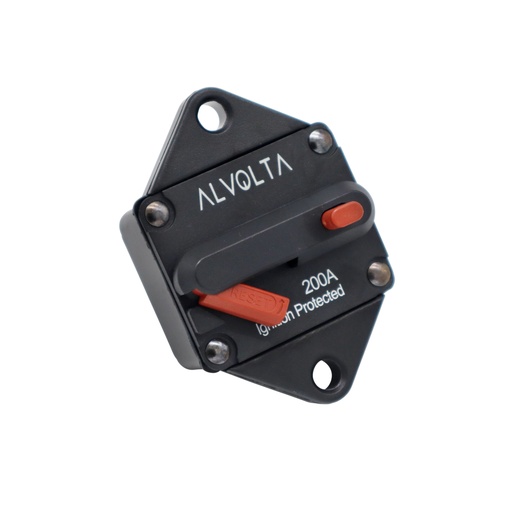 [M12200P] Alvolta 200A Manual Reset Panel Mount Circuit Breaker
