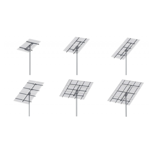 [PM4-A/XL] Clenergy Post Mount Kit 4 Module XL