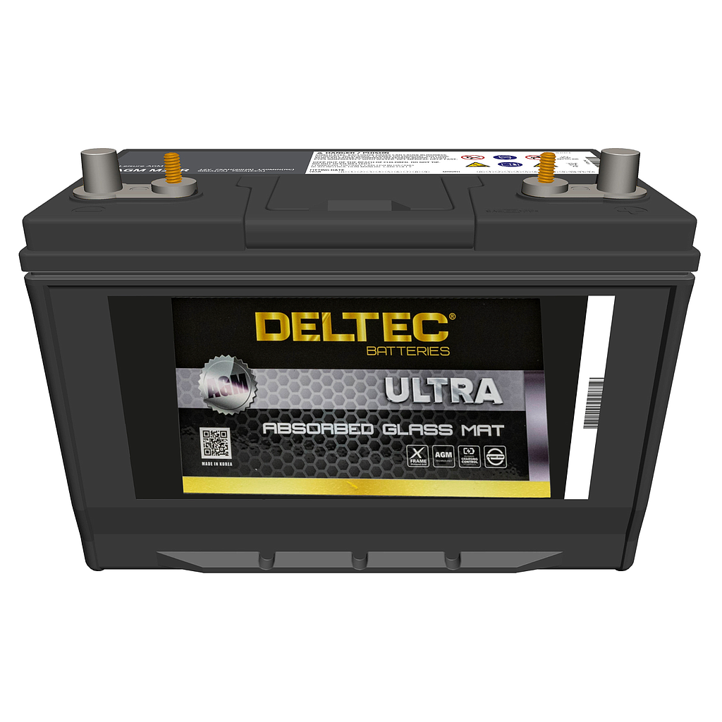 [DEL-AGM M31] Deltec Agm D31 12V 925Cca 100A Battery