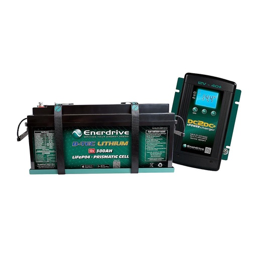 [K-300-12] Enerdrive 300A B-TEC Bundle Inc DC40+