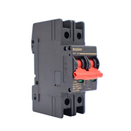 ZJ Beny 13A 2P DC Circuit Breaker 600V