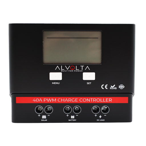 Alvolta 40A 12/24V PWM Solar Controller