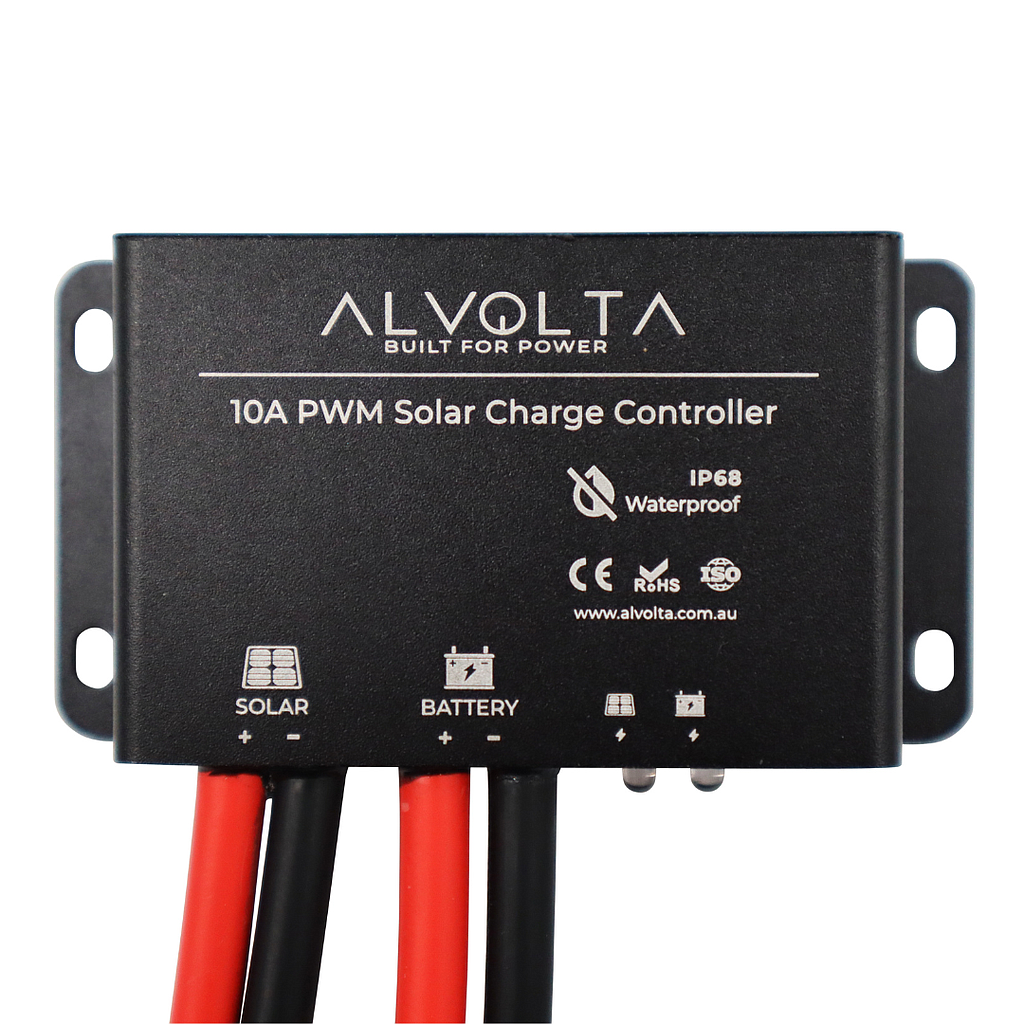 [ACP10W] Alvolta 10A 12V Waterproof PWM Solar Controller