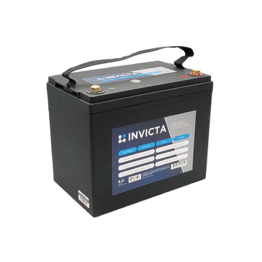 [SNLH80DL] Invicta 12V 60Ah Hybrid Lithium Starter Battery