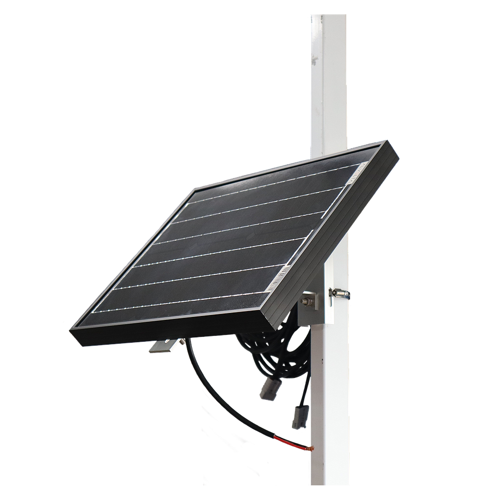 Alvolta Single Panel 20W Pole Mount Kit