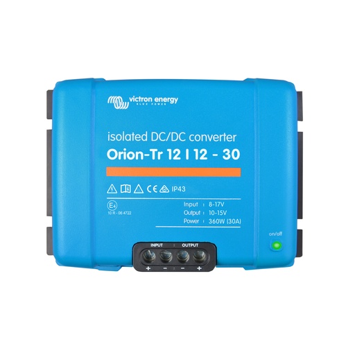 [ORI121222110] Victron Orion-Tr 12/12-18A (220W) Isolated DC-DC Converter
