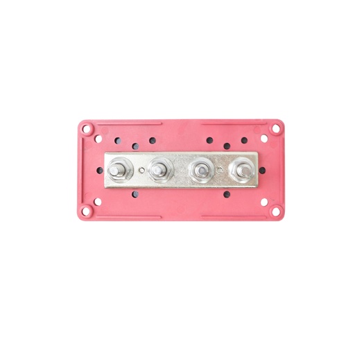 [ABB300RC] Alvolta M8 4 Point 300A Busbar Red