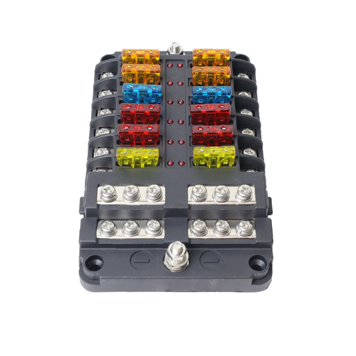 [AFB12W24] Alvolta 12-Way LED Fuse Box