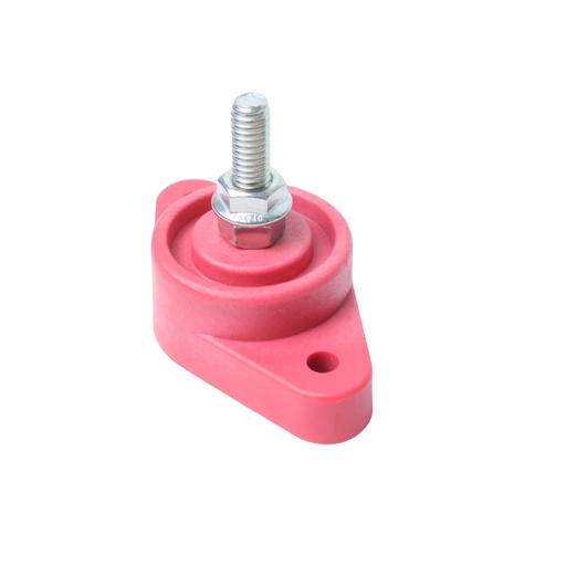 Junction Block Power Post Set Red& Black Insulated Terminal Stud 3/8