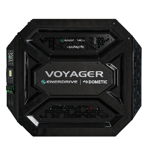 Enerdrive Voyager System (Left) 3000W/100A Inverter Charger 40DC Inc. Simarine SCQ50