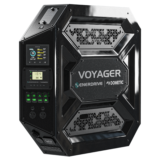 [K-V3L01] Enerdrive Voyager System (Left) 3000W/100A Inverter Charger 40DC Inc. Simarine SCQ50