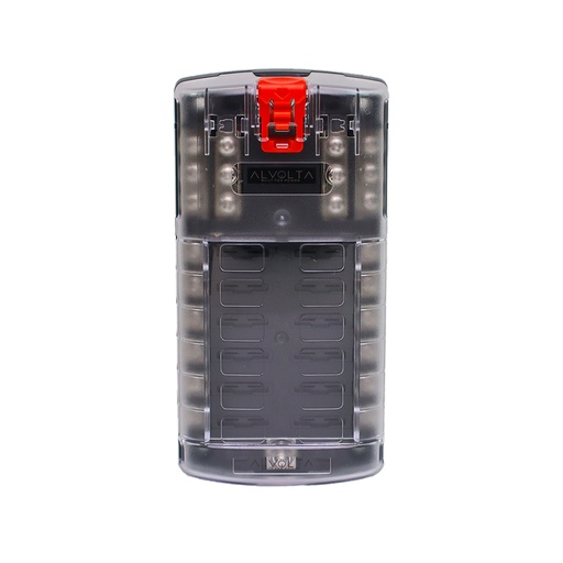 [AFB12W] Alvolta 12 Circuit Fuse Box with Negative Bus & Cover