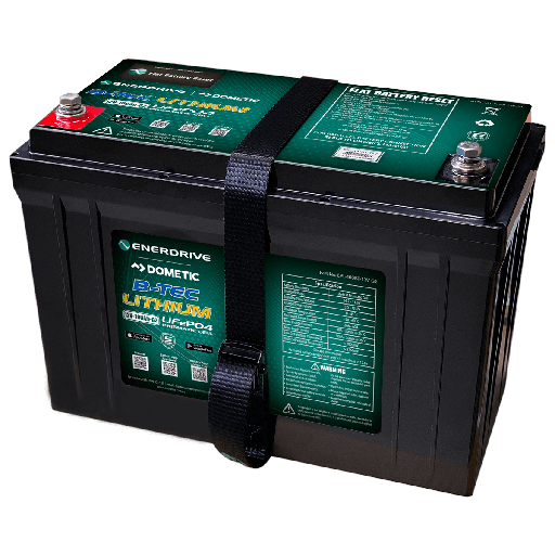 [EPL-100BT-12V-G2] Enerdrive B-TEC 12V 100Ah LiFePO4 Battery (Gen2)