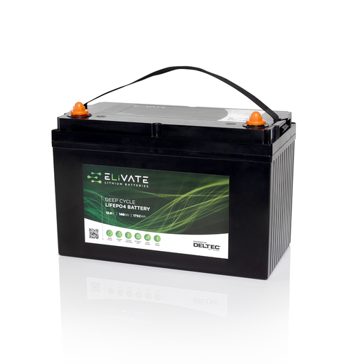 [DEL-LFP12V140BT] ELiVATE 12V 140Ah Lithium Battery (Bluetooth)