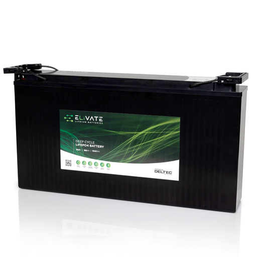 [DEL-LFPFT12V152BT] ELiVATE 12V 152Ah Slim Lithium Battery (Bluetooth)