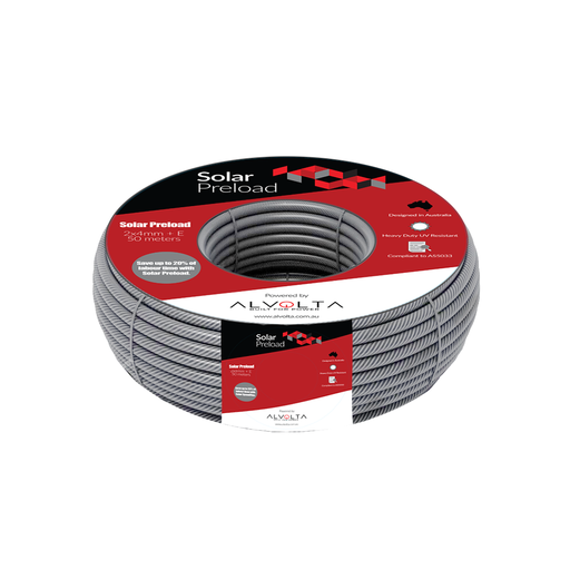 Alvolta Solar Preload 2x6mm+E 50m Roll