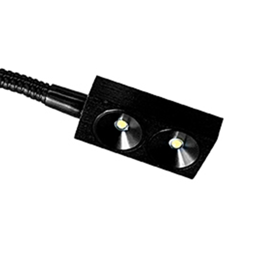 [0012181C-RECTANGLE-BLK] Dream Lighting Led Flexible Gooseneck Reading Light